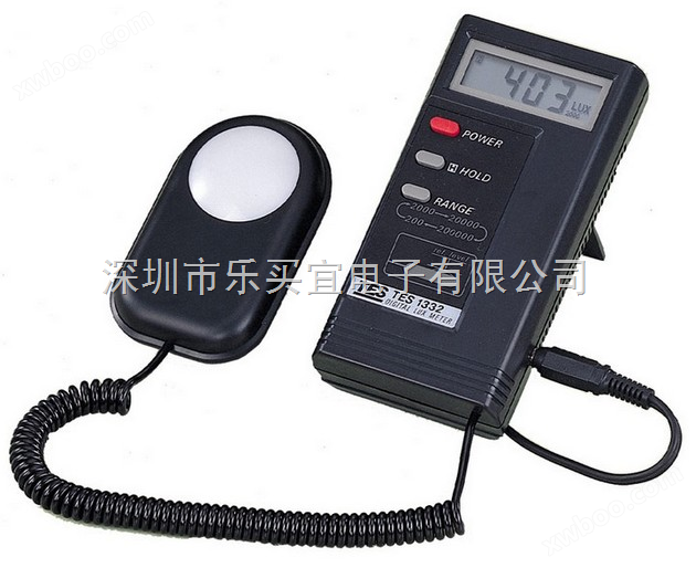 中国台湾泰仕TES-1332A照度计
